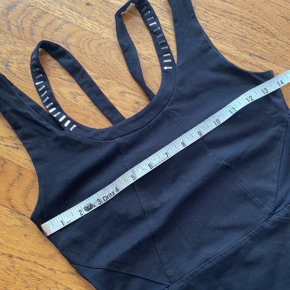 H&M Black Mini Dress Size 6 - Picture 12 of 15